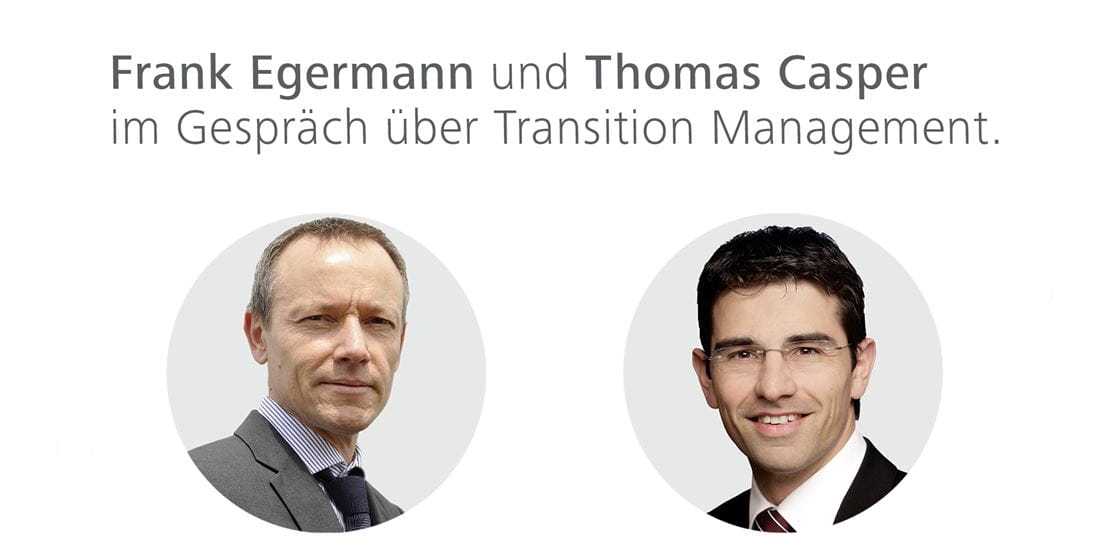 Thomas Casper und Frank Egermann